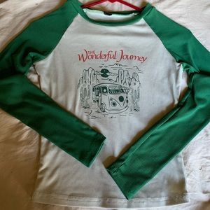 Colorblock Graphic Long Sleeve